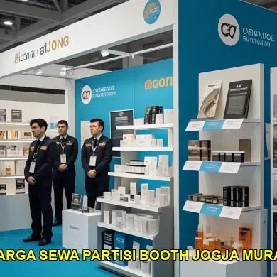 harga sewa partisi booth jogja murah